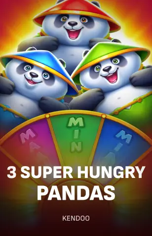 3 Super Hungry Pandas