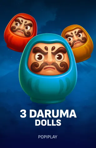 3 Daruma Dolls