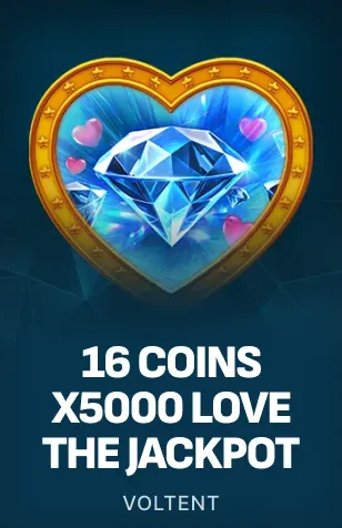 16 Coins x5000 Love the Jackpot