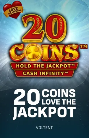 20 Coins Love the Jackpot